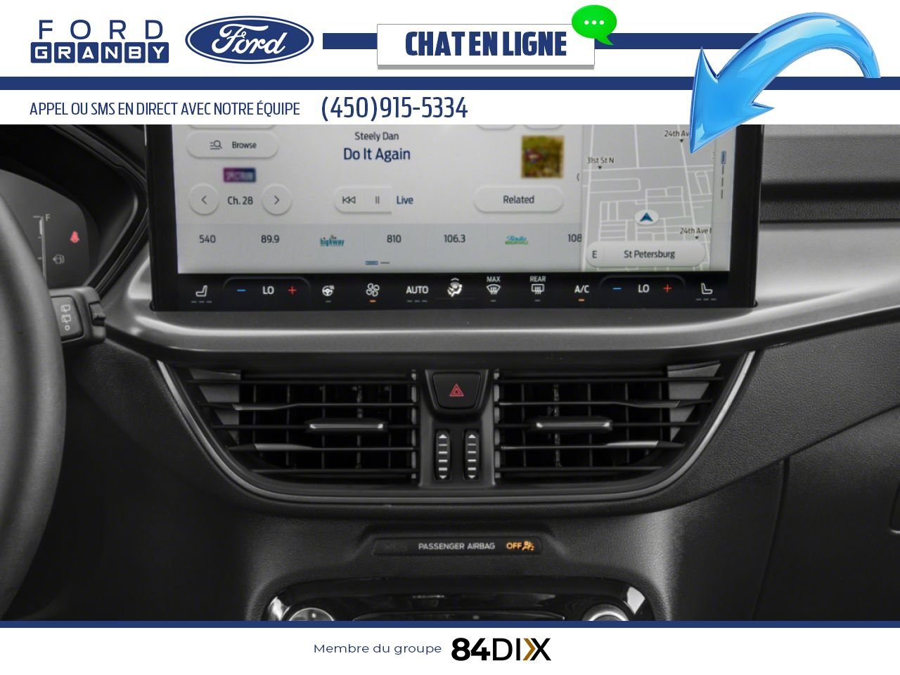 2025 Ford Escape Agate Black Metallic Granby - photo #12