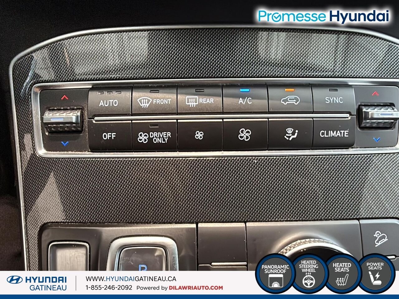 2022 Hyundai Santa Fe Hybrid White Gatineau - photo #18