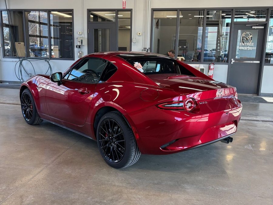 MAZDA MX-5 RF 2026 2026 Rouge vibrant cristal métallisé