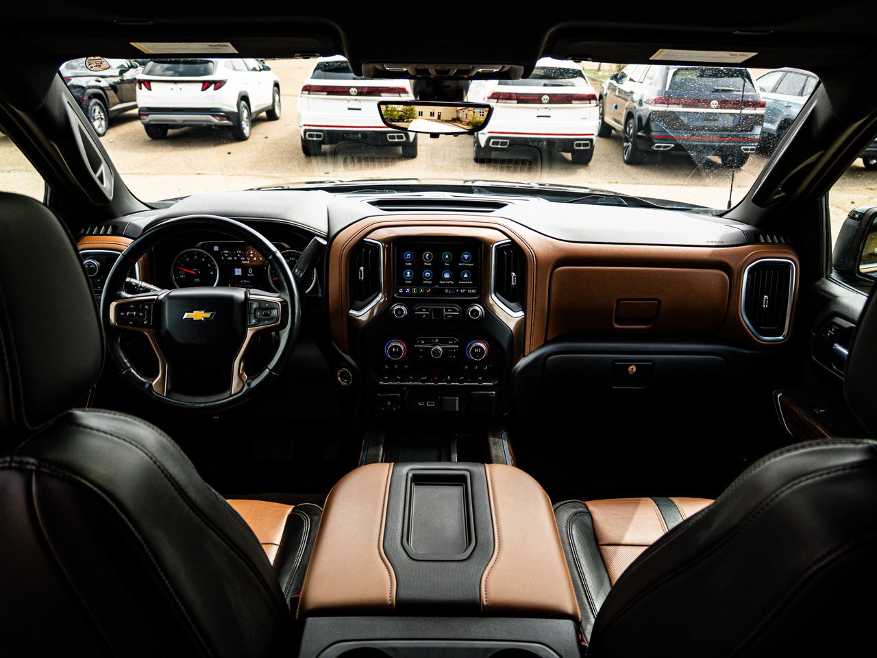 2021 Chevrolet Silverado 1500 4WD Crew Cab 147 High Country Black Sherwood Park - photo #34