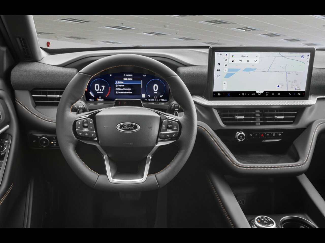 2026 Ford Explorer Agate Black Metallic Granby - photo #5