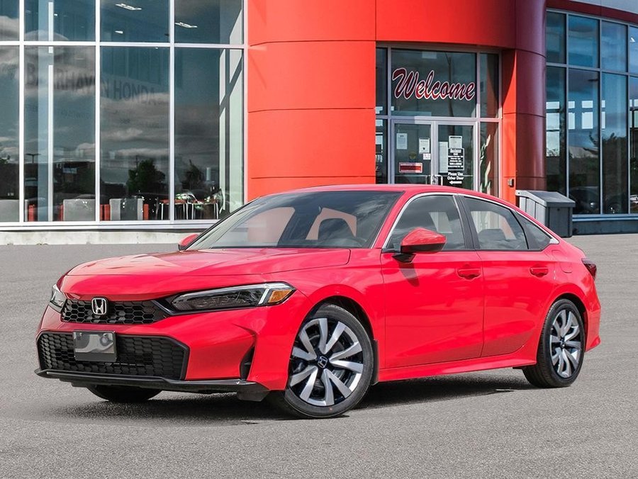 2026 Honda Civic Sedan 2026 Rallye Red