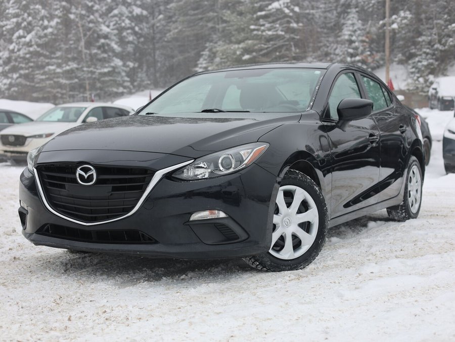Mazda Mazda3 Berline 4 portes, boîte automatique, GX, Caméra de recule, Démarreur à distance, Cruise control 2016 Noir