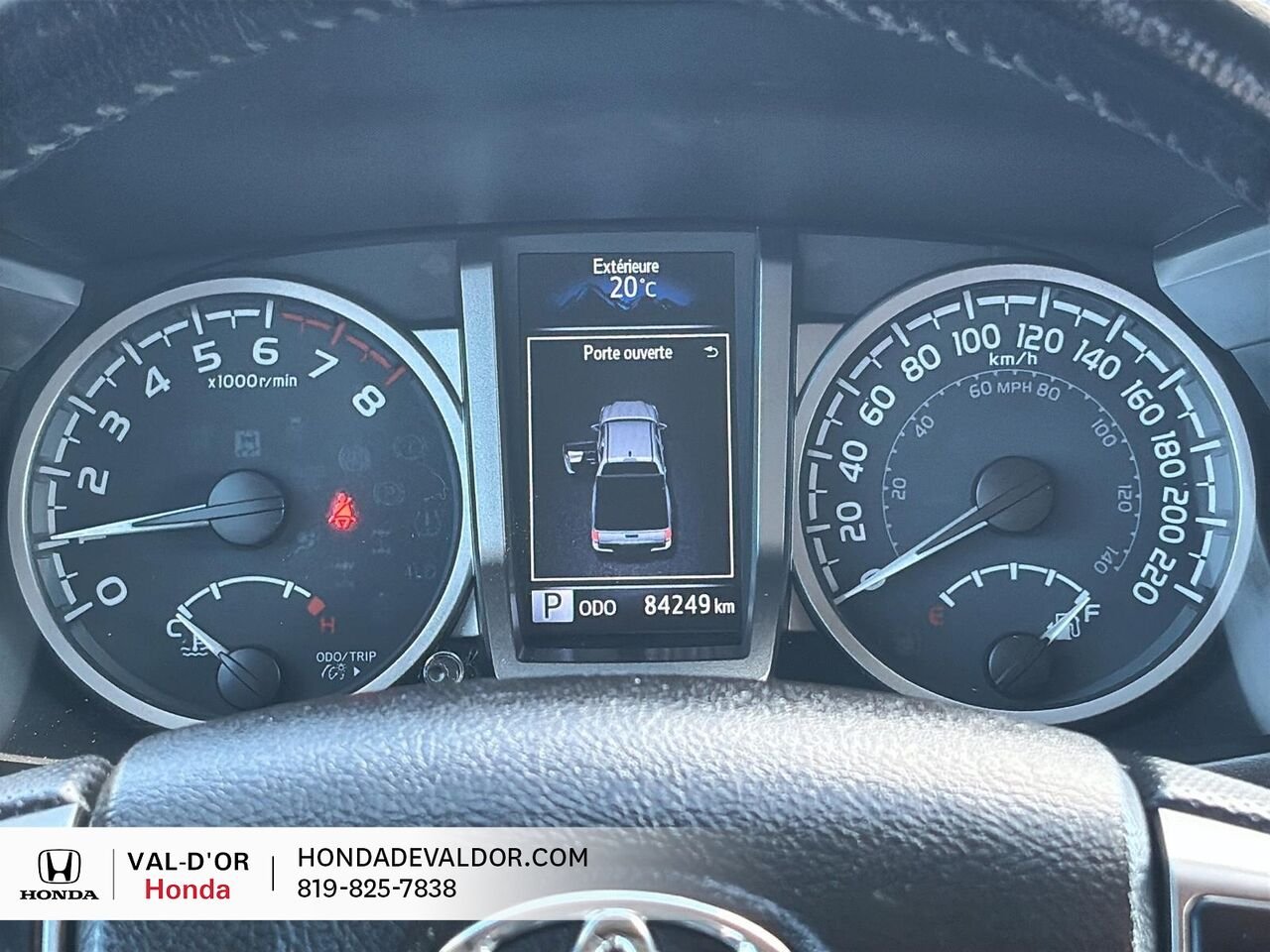 Toyota Tacoma Double Cab 4x4 BA 2022 Noir Val-d'Or - photo #9