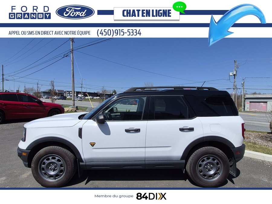 Ford Bronco Sport Badlands 4x4 2.0L 2021 Blanc