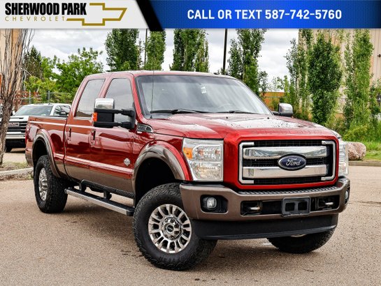 2016 Ford Super Duty F-350 SRW 2016 Red