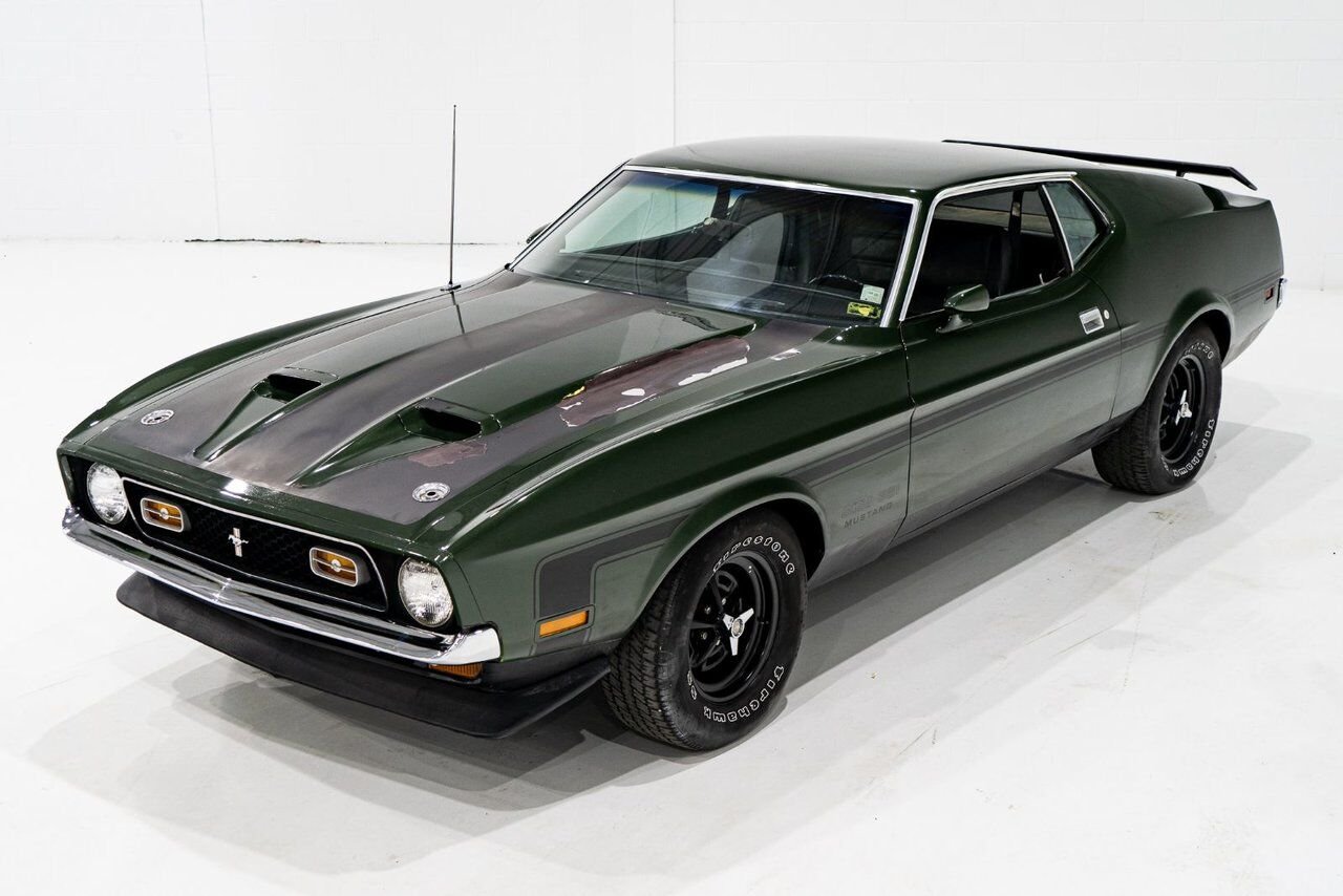 Ford Mustang * PRIX EN USD * Boss 351 Project Car 1971 Vert Montréal - photo #23