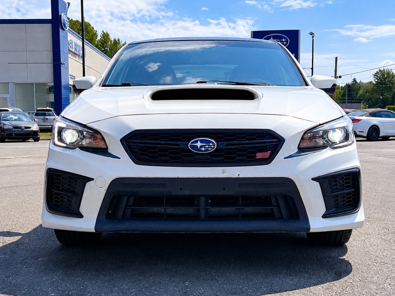 Subaru WRX STi 2020 Blanc Granby - photo #9