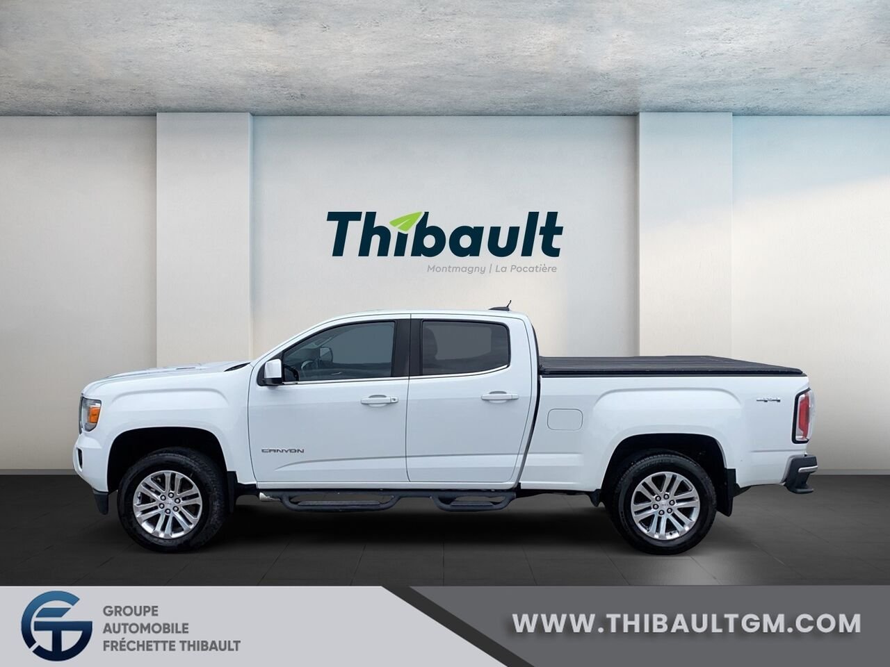GMC CANYON SLE SLE cabine multiplace 4RM, 140,5 po 2017 Blanc Montmagny - photo #4