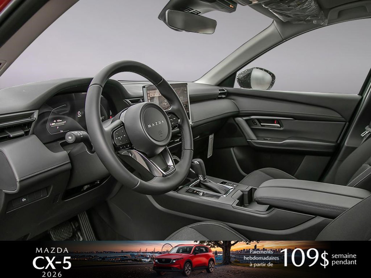 Mazda CX-5 JM3KMAHA2T0144631 2026 Rouge vibrant cristal métallisé Mirabel - photo #10