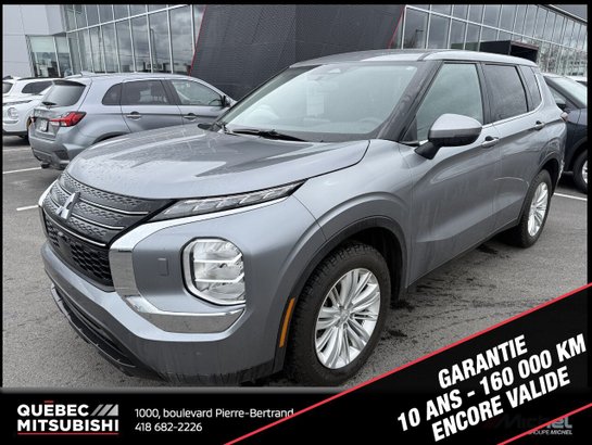 Mitsubishi Outlander ES S-AWC, Sièges chauffants, 7 passagers 2024 Gris