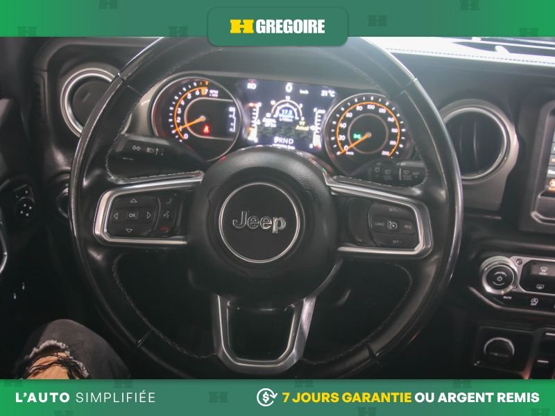 Jeep Wrangler 821166 | UNLIMITED SAHARA AUTO A/C MAGS CAM RECUL BLUETOOTH 2021 Gris Laval - photo #18