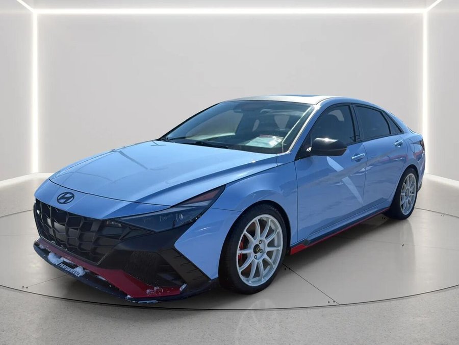 HYUNDAI ELANTRA N 2022 2022 Bleu