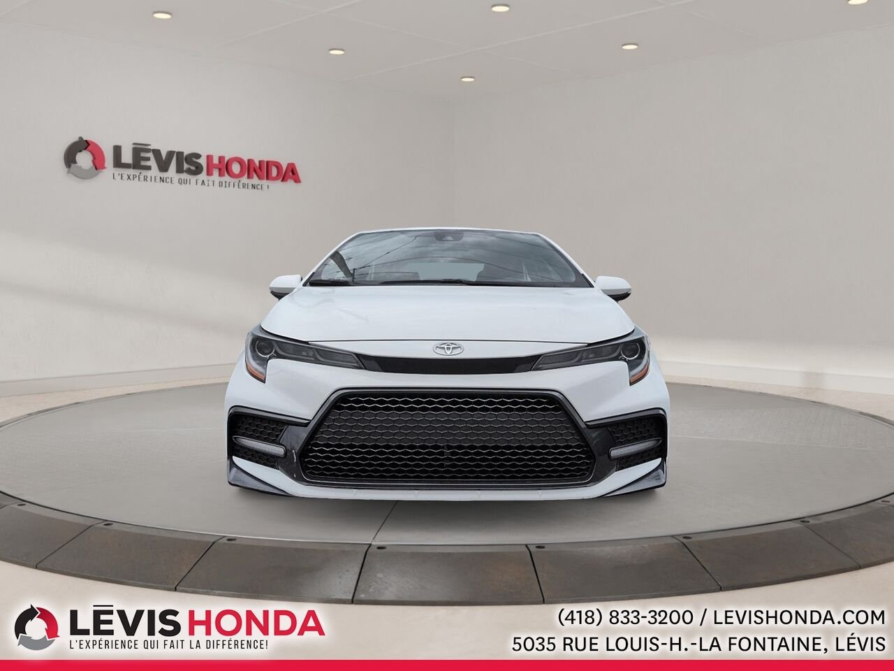 Toyota Corolla SE SE CVT 2021 Blanc Lévis - photo #2