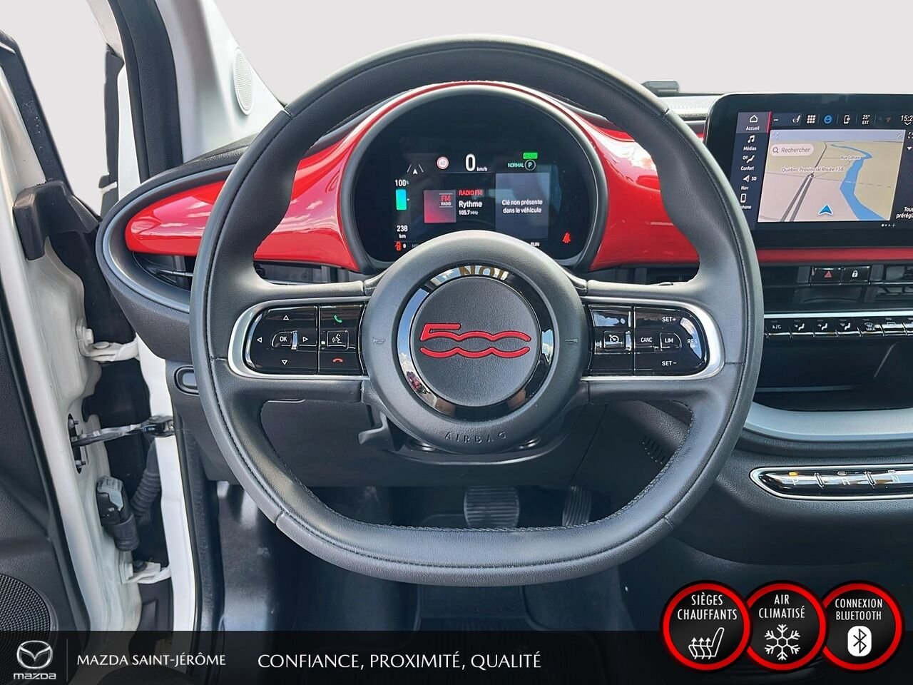 FIAT 500e 2024 Blanc Saint-Jérôme - photo #13