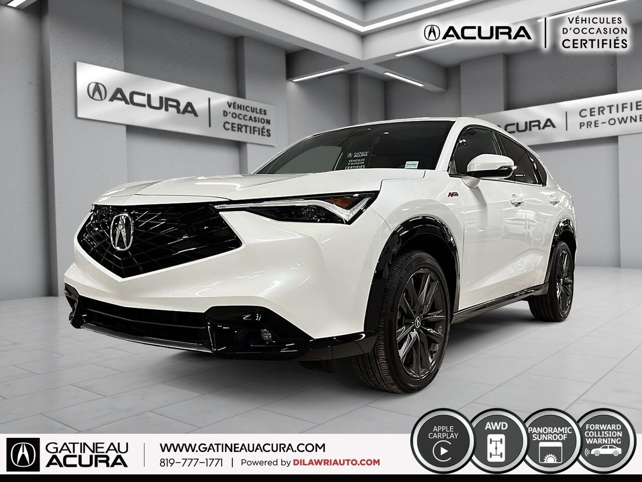 Acura ADX A-Spec AWD 2025 Blanc Ottawa & Gatineau - photo #0