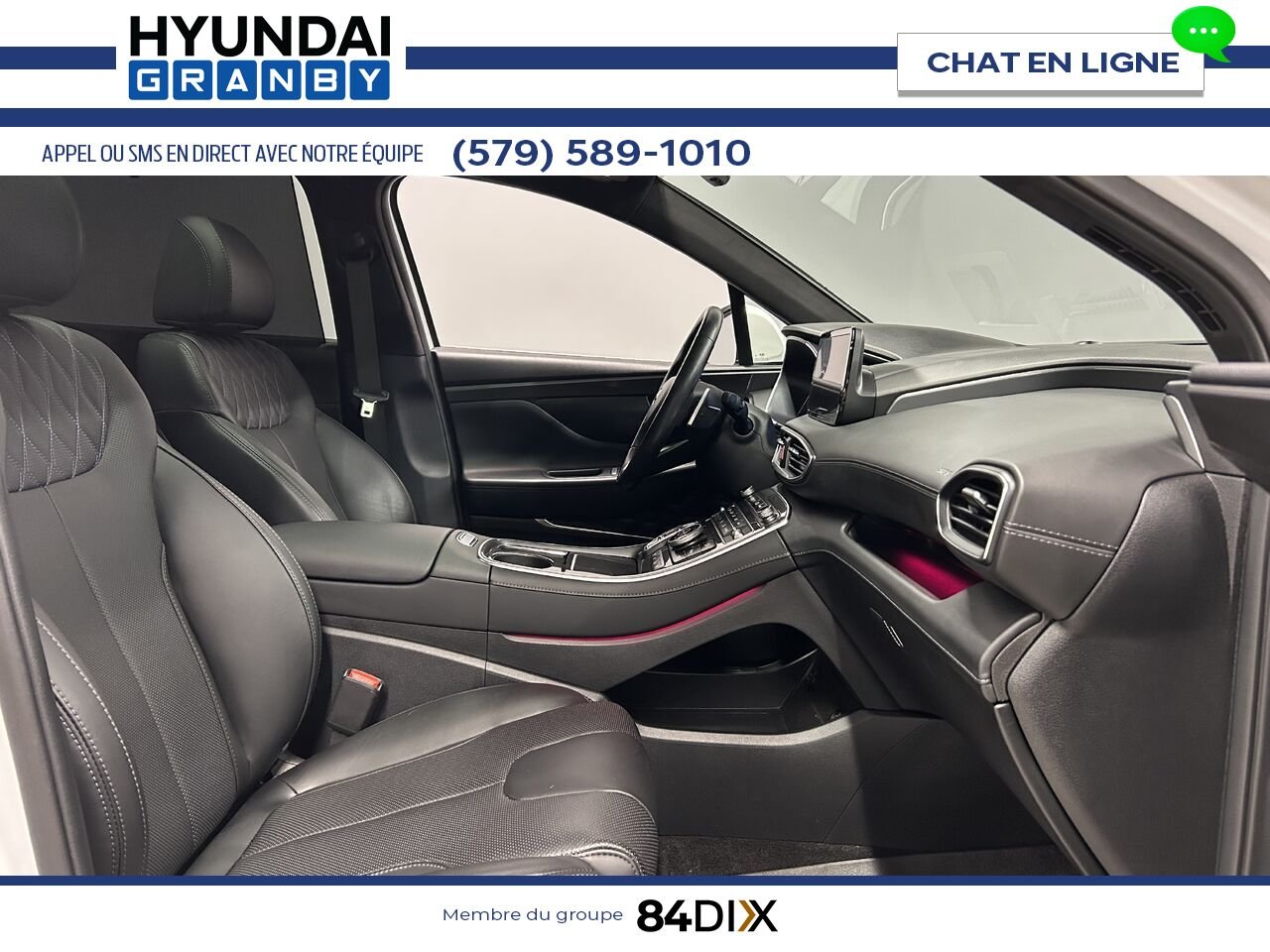 Hyundai Santa Fe 2022 Blanc Granby - photo #25