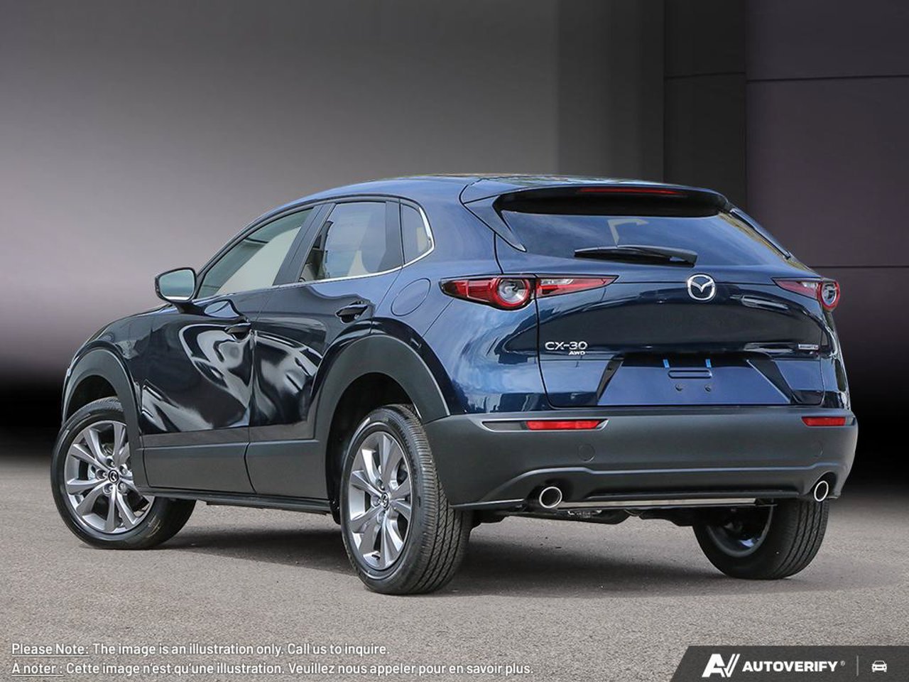 2026 Mazda CX-30 3MVDMBCL9TM223323 Deep Crystal Blue Mica Mirabel - photo #3