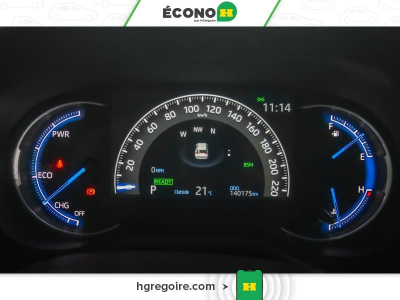Toyota Rav 4 821073 | HYBRID XLE AWD TOIT MAGS CAM RECULE 2024 Blanc Laval - photo #8