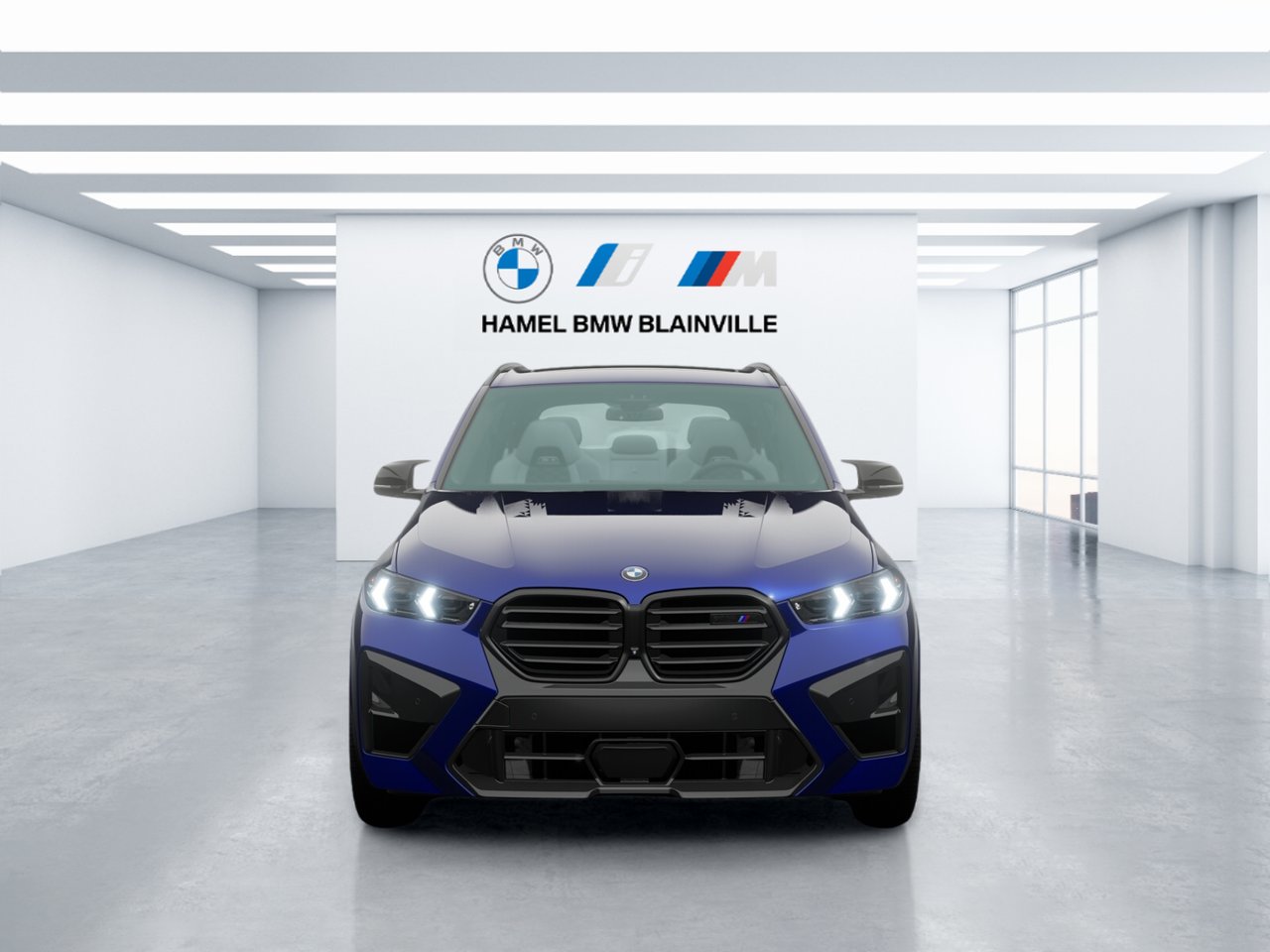 2026 BMW X5 M Competition Marina Bay Blue Metallic Blainville - photo #2