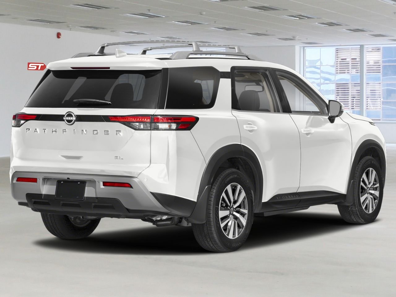 Nissan Pathfinder 2023 Blanc Saint-Georges - photo #1
