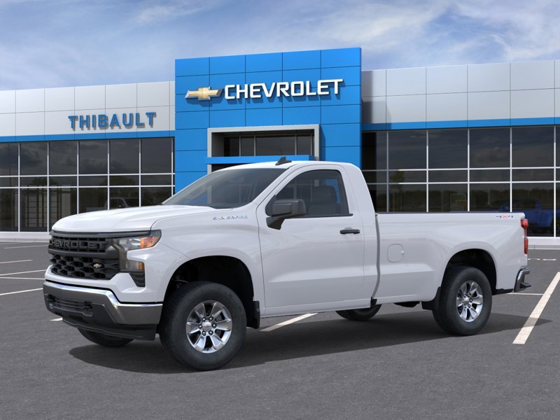 CHEVROLET Silverado 1500 WT cabine classique 4RM 140 po 2026 BLANC SOMMET