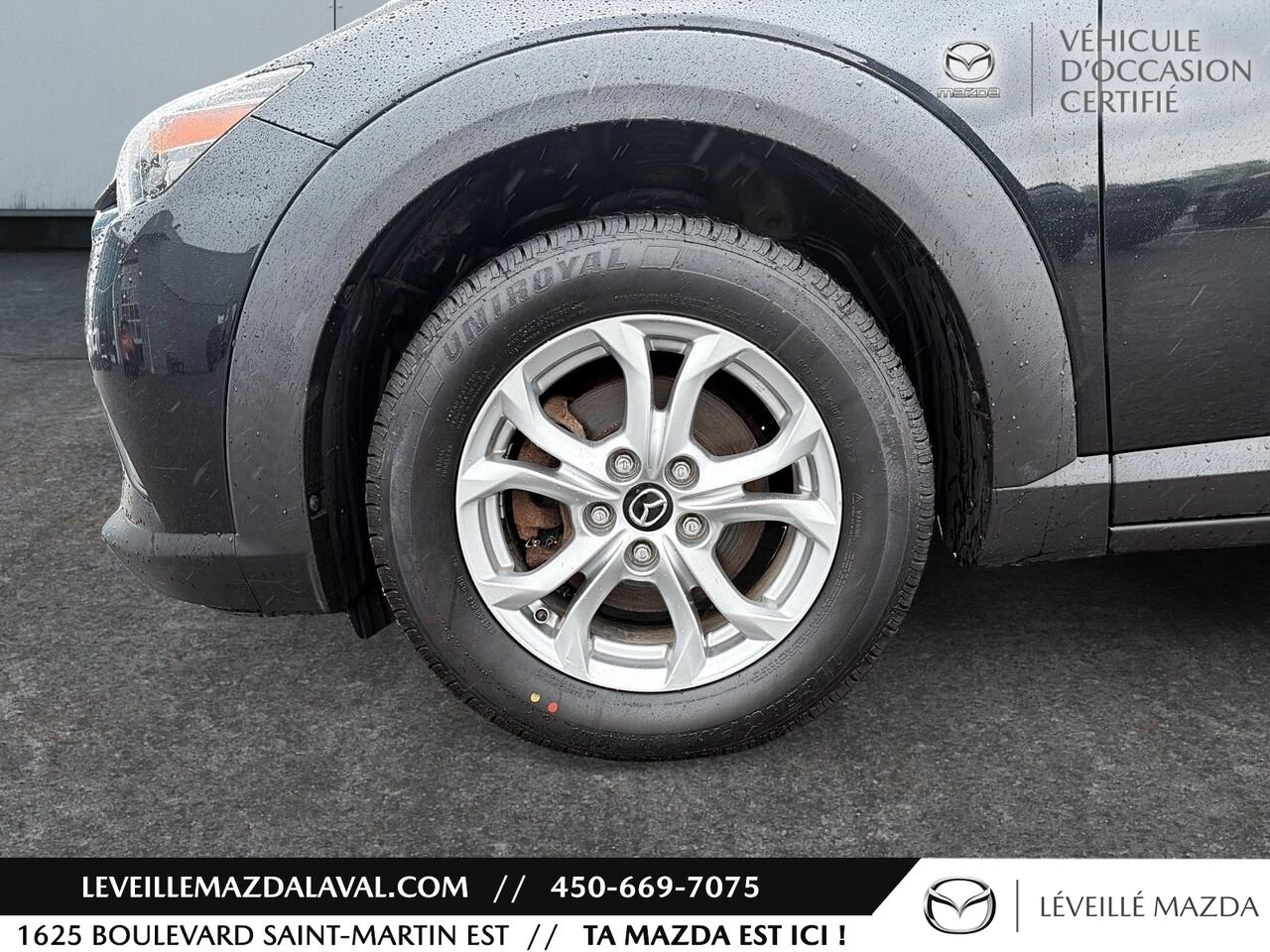 Mazda CX-3 Traction avant 4 portes GS 2016 Noir Laval - photo #8