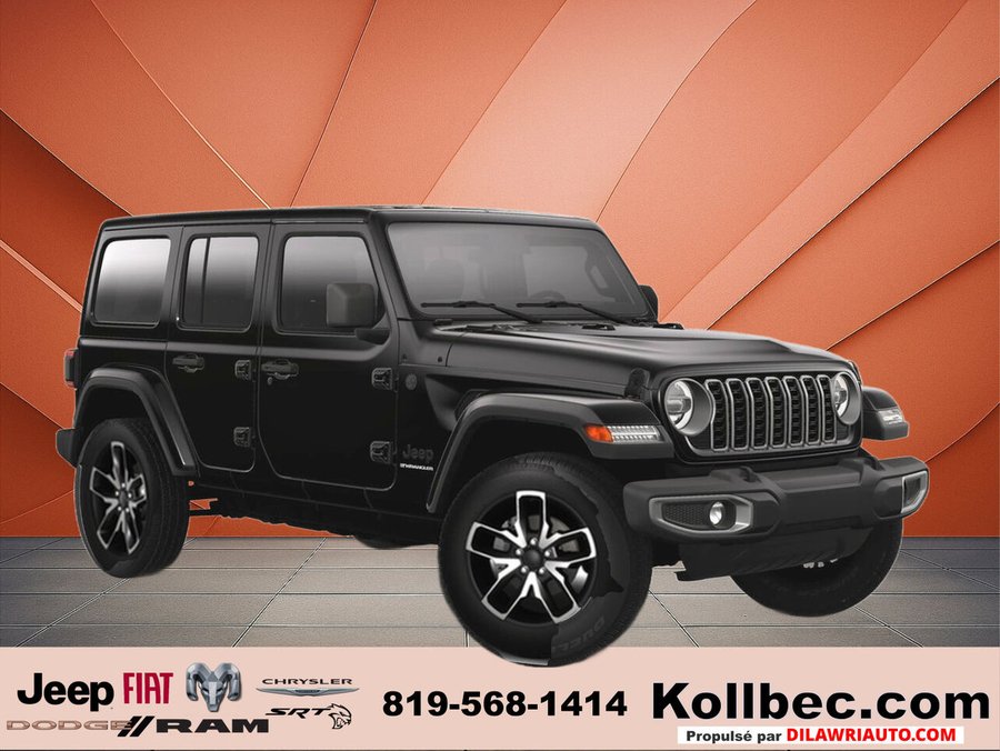 2025 Jeep Wrangler 4xe Black