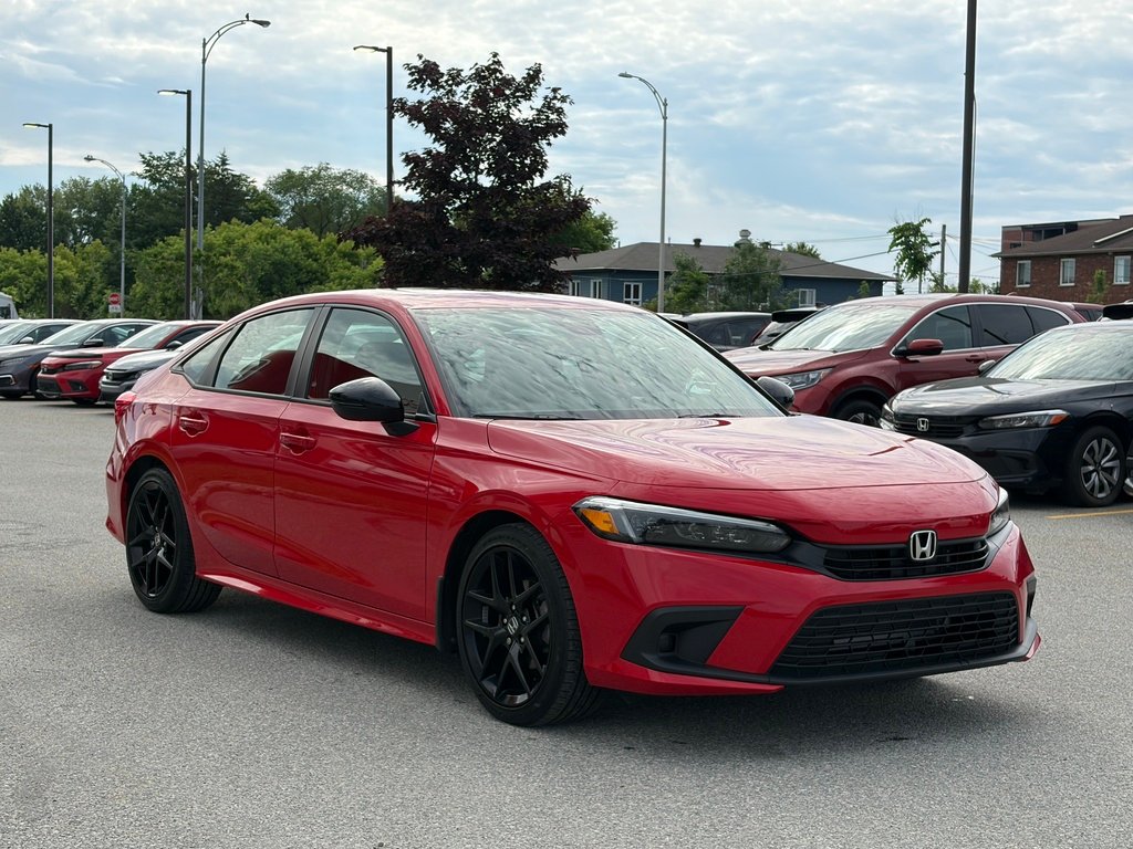 2024 Honda Civic Sedan Sport CVT Red Gatineau - photo #6
