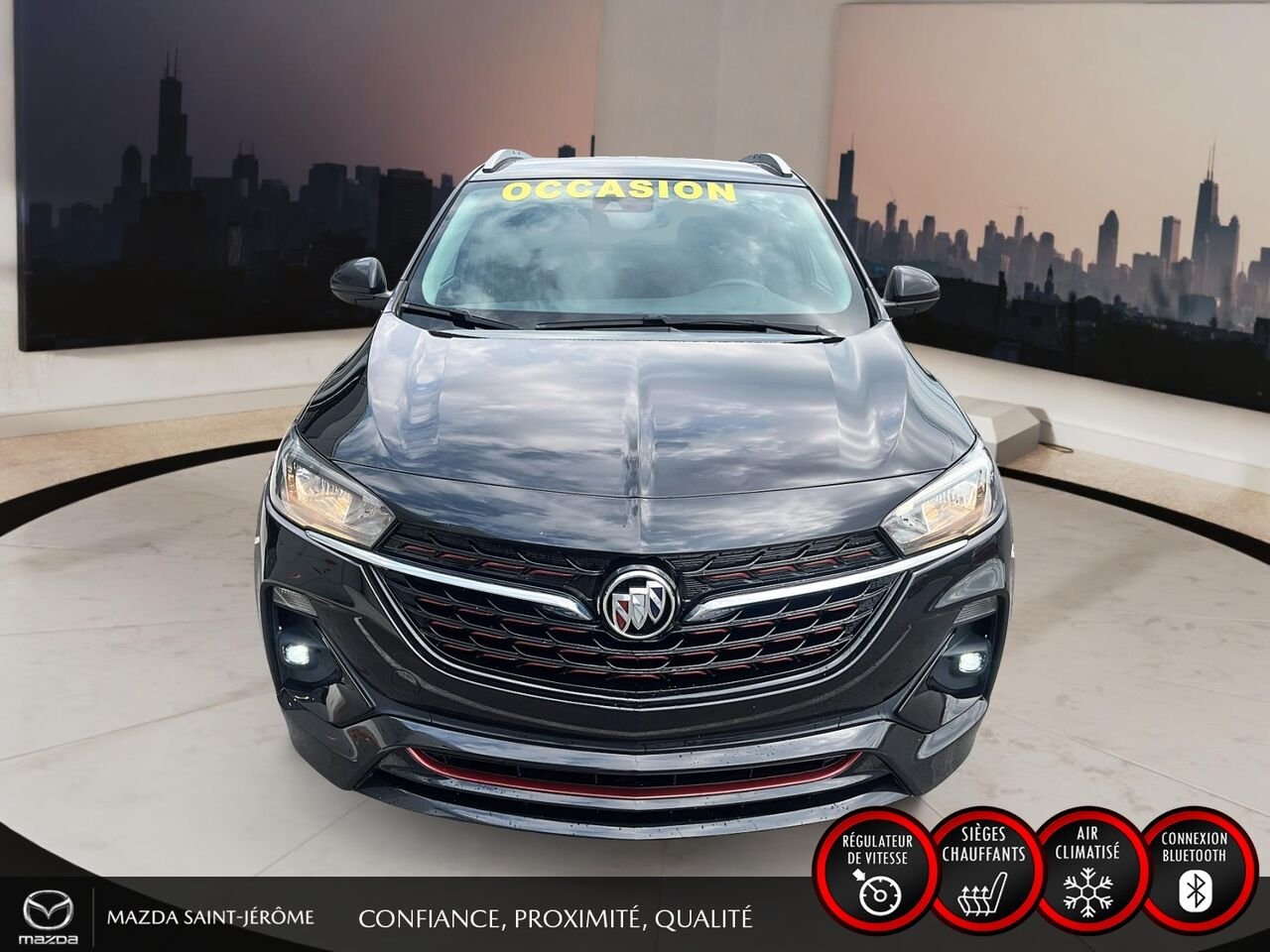 Buick Encore GX Privilégiée | ST | AWD | CLEAN CARFAX | 2023 Noir Saint-Jérôme - photo #2