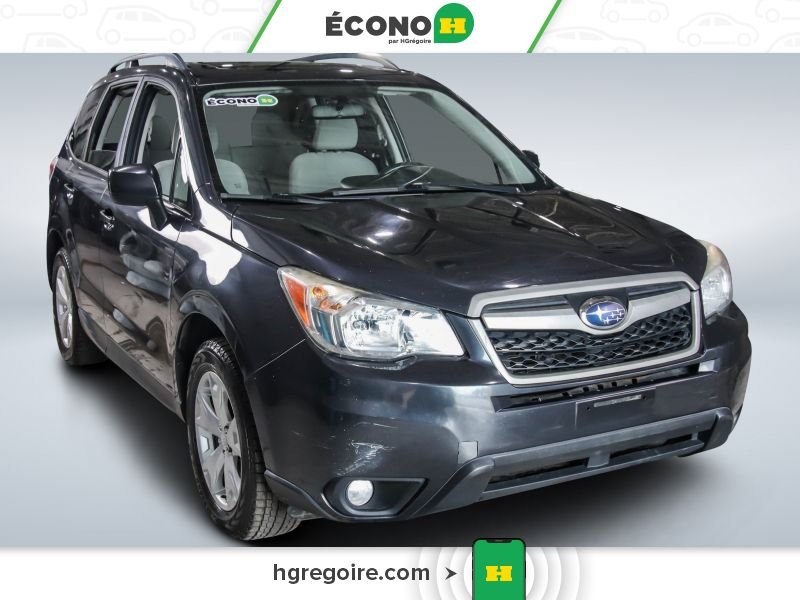 2015 Subaru Forester Black Blainville - photo #0