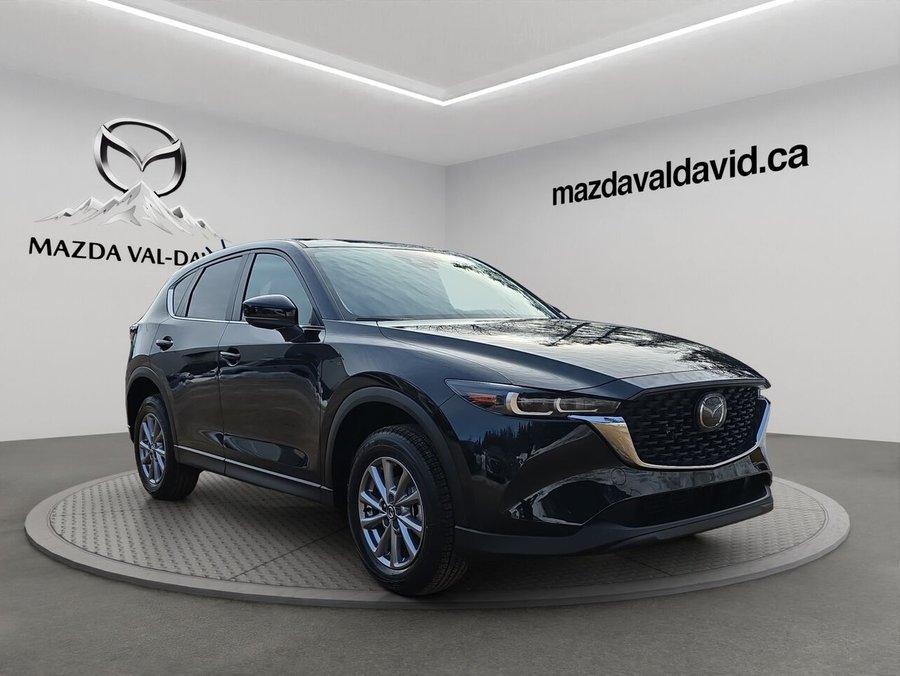 2025 Mazda CX-5 Gx, awd, sièges chauffants, caméra de recul Jet Black Mica