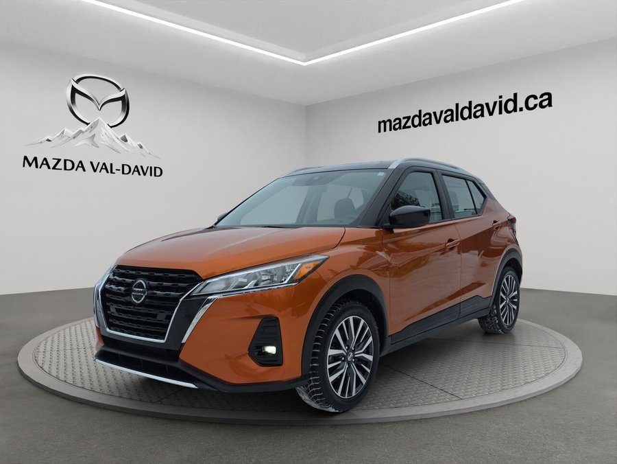 2021 Nissan Kicks SV, Volant chauffant, Démarreur à distance, Caméra de recule Orange