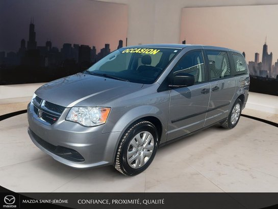 2017 Dodge Grand Caravan CANADA VALUE PACKAGE | 63000KM | Grey