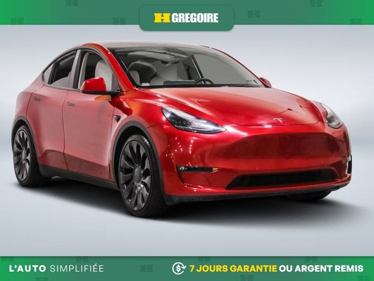 2022 Tesla Model Y 2022 Red