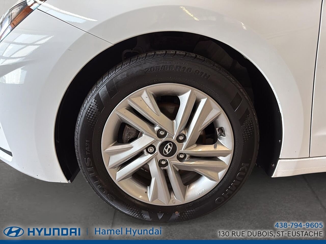 2020 Hyundai Elantra White Saint-Eustache - photo #5