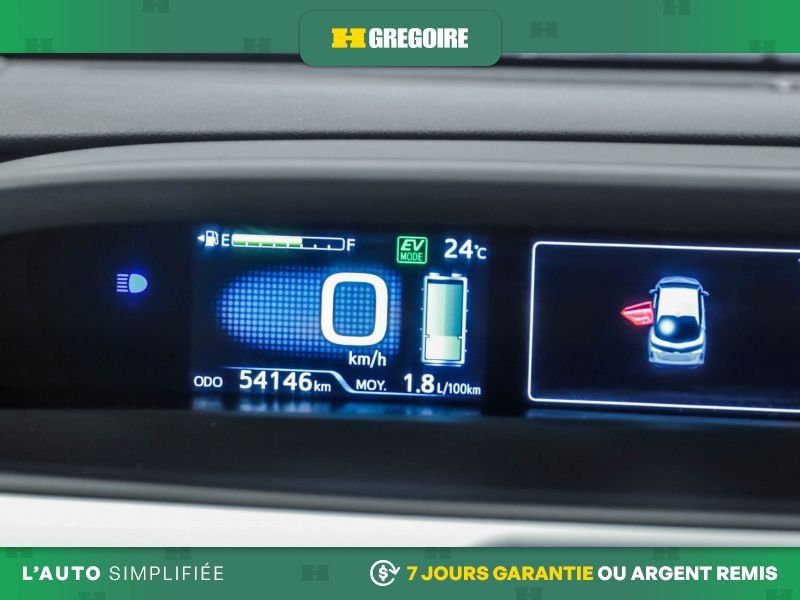 Toyota Prius 820996 | Upgrade AUTO AC MAGS CUIR NAV CAM RECULE 2021 Gris Laval - photo #19