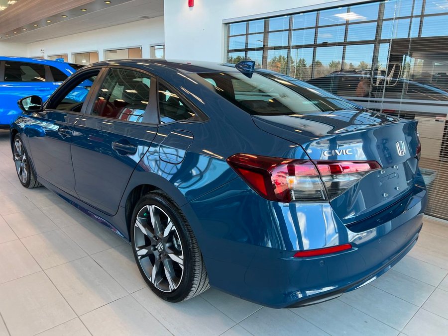 2025 Honda Civic Sedan Hybrid 2025 Blue