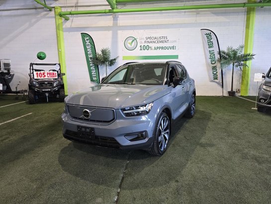 Volvo XC40 Recharge Pure Electric 2022 2022 Bleu
