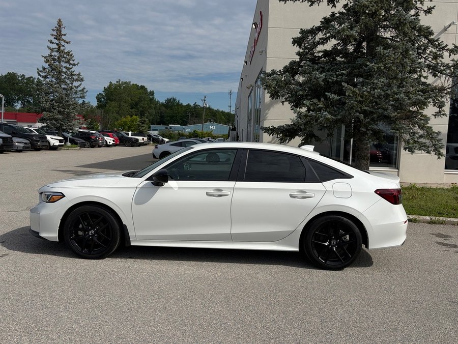 Honda Civic Sedan Hybrid 2025 2025 Blanc