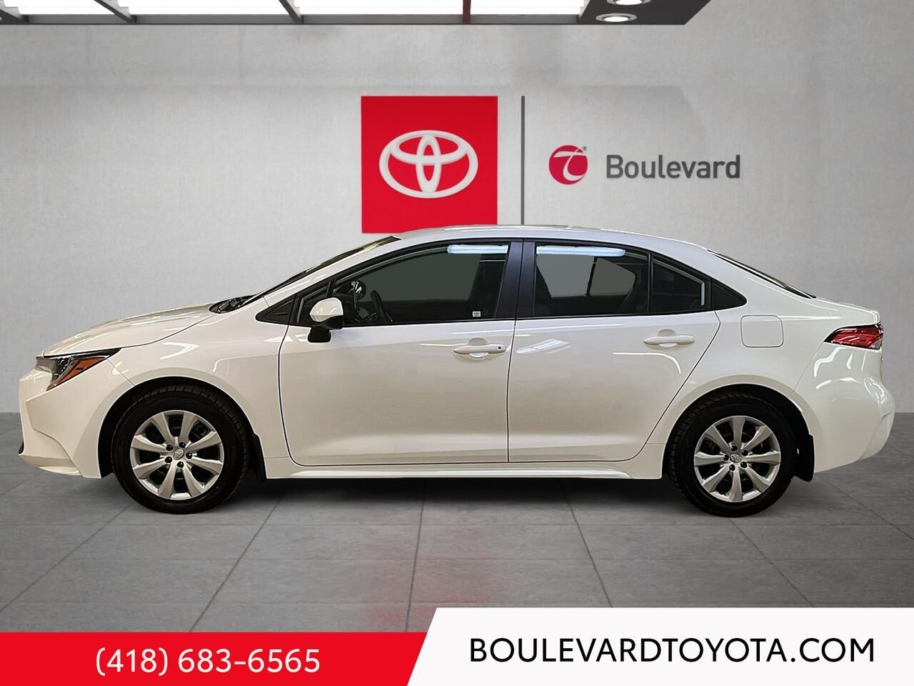 Toyota Corolla 99687A-17 | LE 2022 Blanc Québec - photo #5
