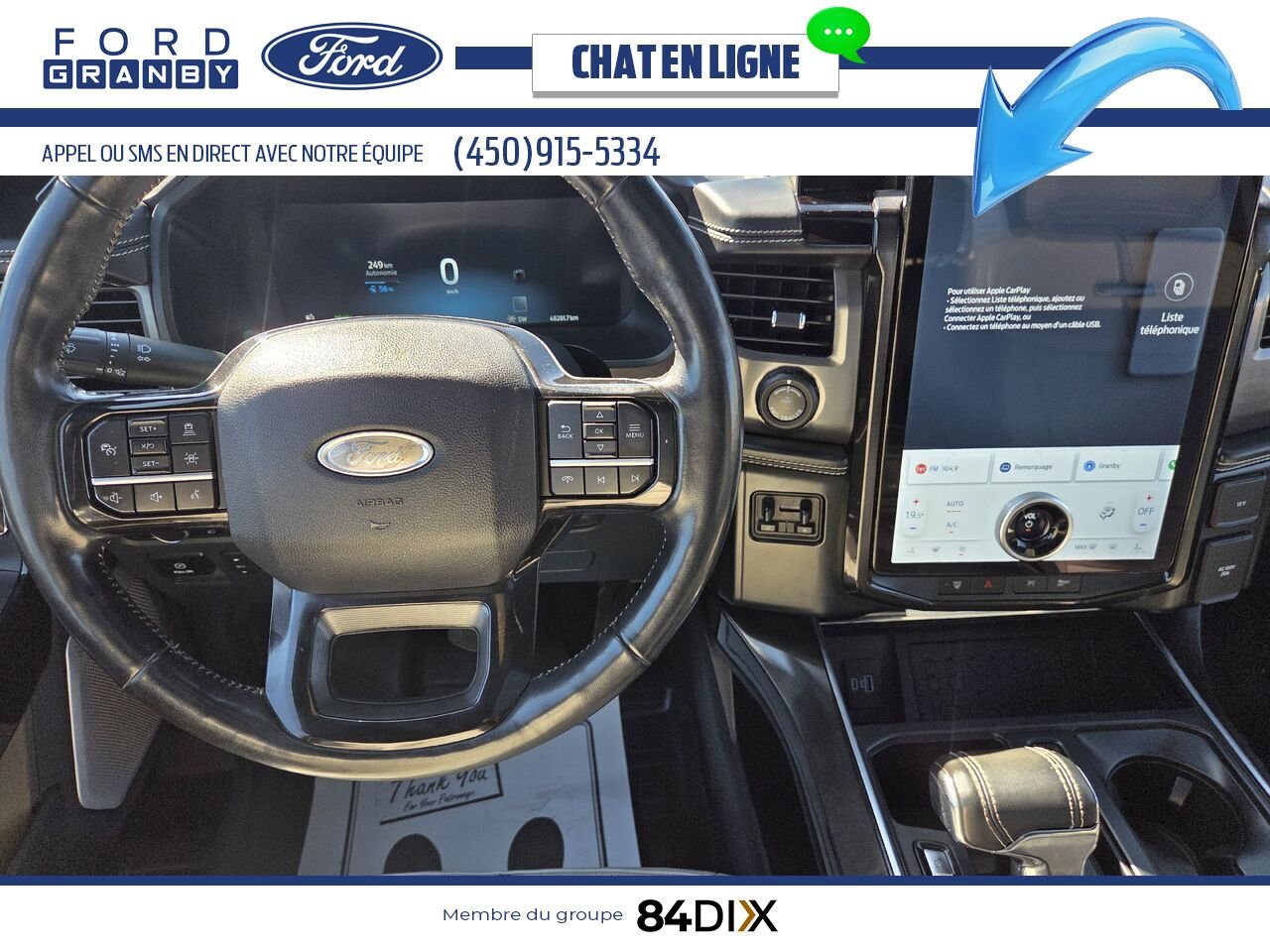 2023 Ford F-150 Lightning Red Granby - photo #9