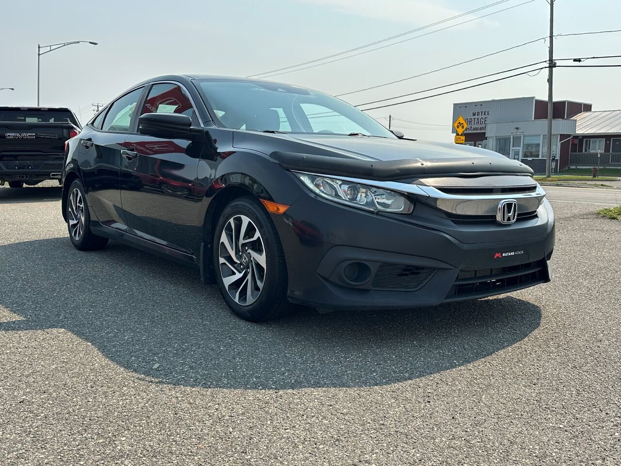 2016 Honda CIVIC EX CIVIC EX Black Matane - photo #6