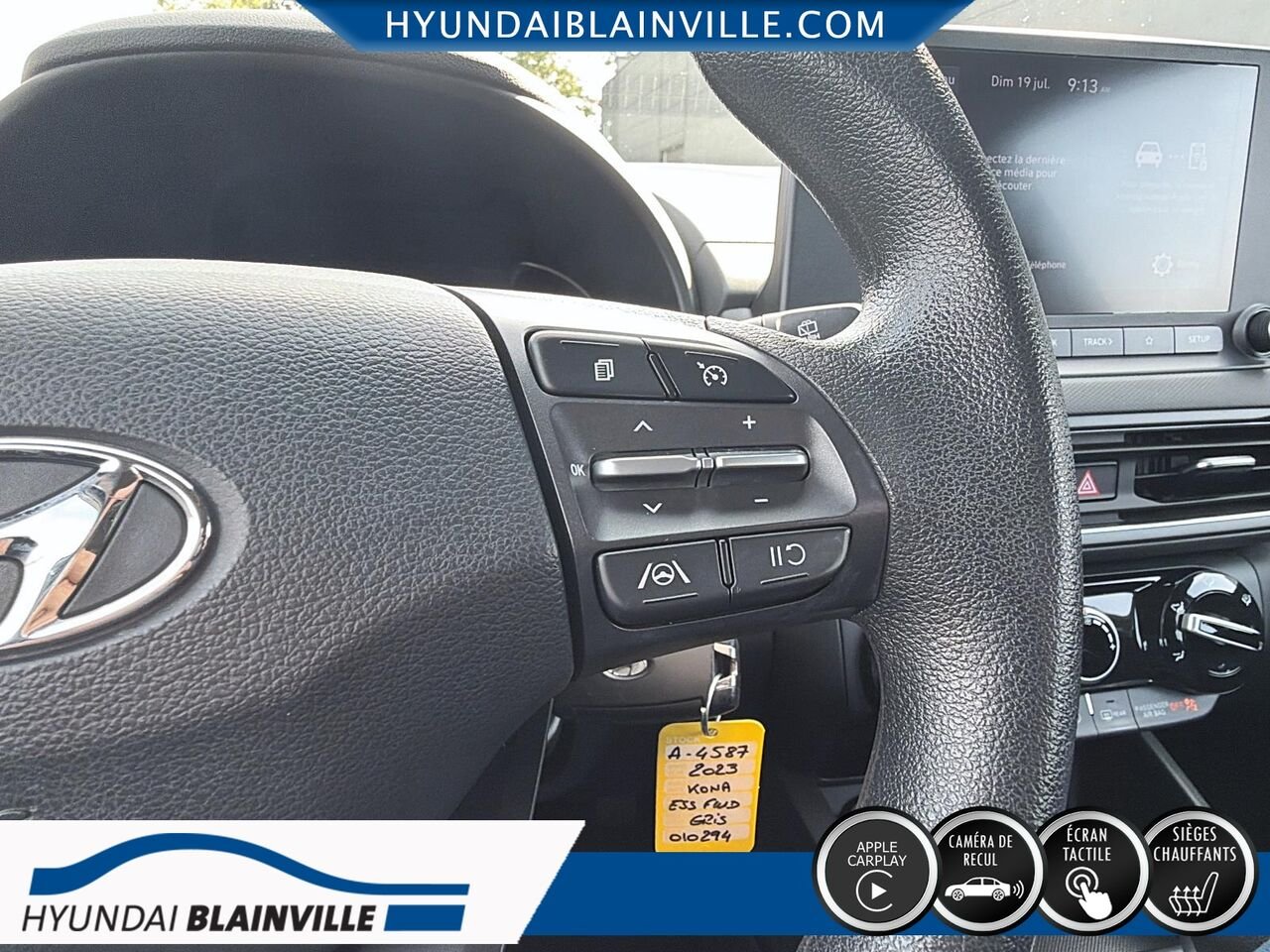 2023 Hyundai Kona Grey Blainville - photo #14