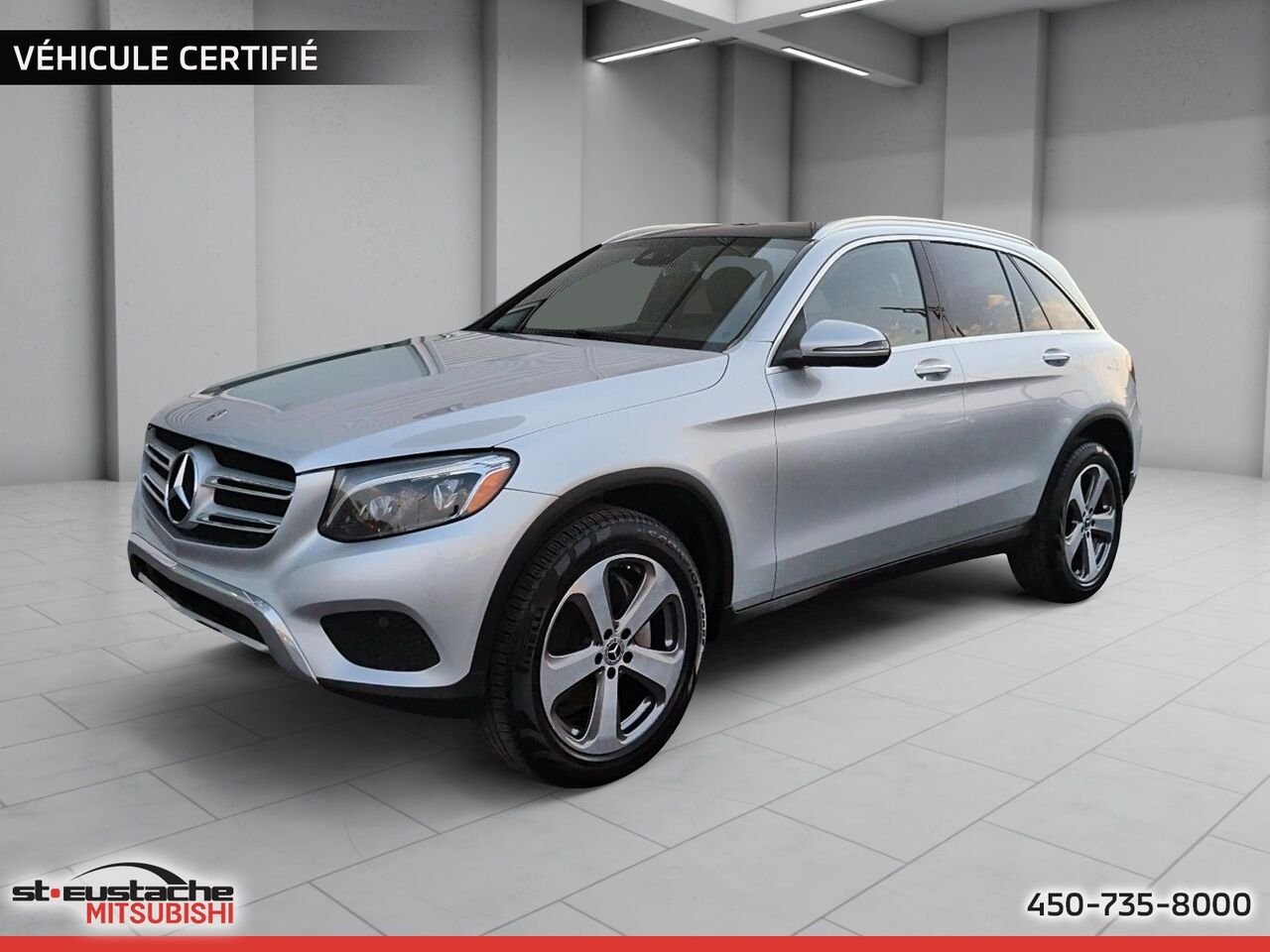 Mercedes-Benz GLC 2019 Argent Saint-Eustache - photo #0