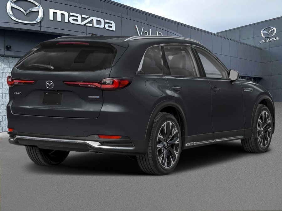 2025 Mazda CX-90 PHEV Éligible à une subvention gouvernementale allant jusqu’à 7500$ Jet Black Mica