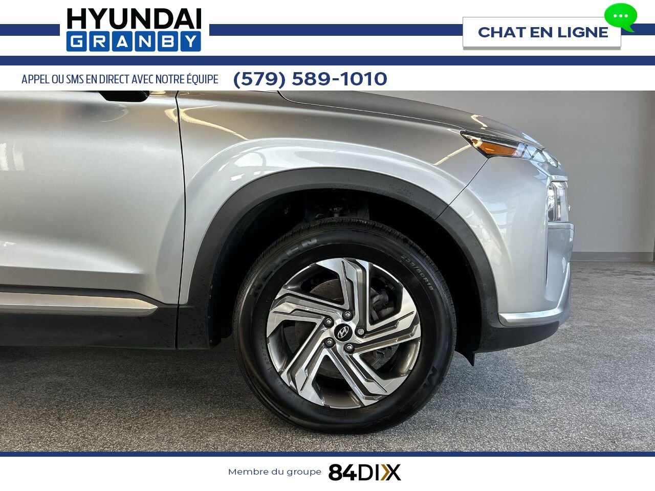 Hyundai Santa Fe 2022 Argent Granby - photo #8