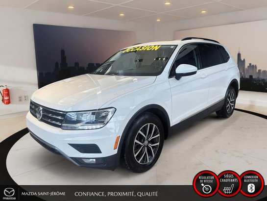 Volkswagen Tiguan COMFORTLINE | TOIT PANO | CUIR BRUN | 4MOTION AWD 2018 Blanc