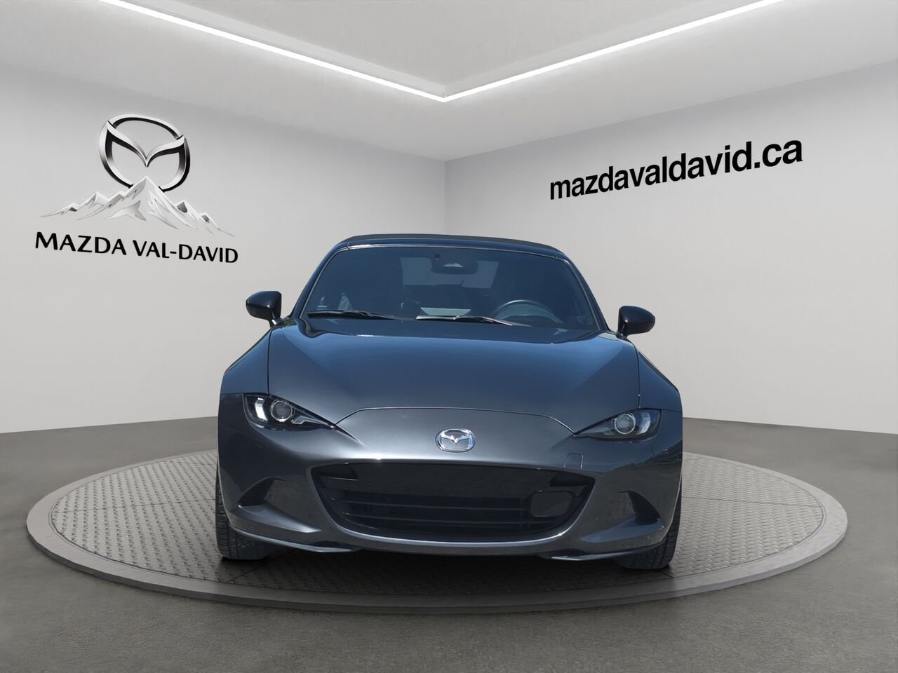 2024 Mazda MX-5 GS BM, NAVIGATION, CAMÉRA DE RECUL, DÉCAPOTABLE Grey Val-David - photo #2