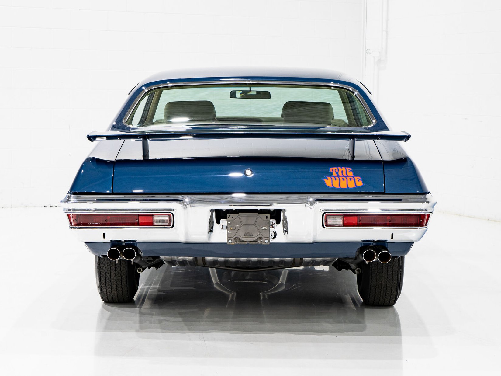 Pontiac GTO The Judge Matching# Ram Air III 4-speed **PRIX EN USD** 1970 Bleu Montréal - photo #23